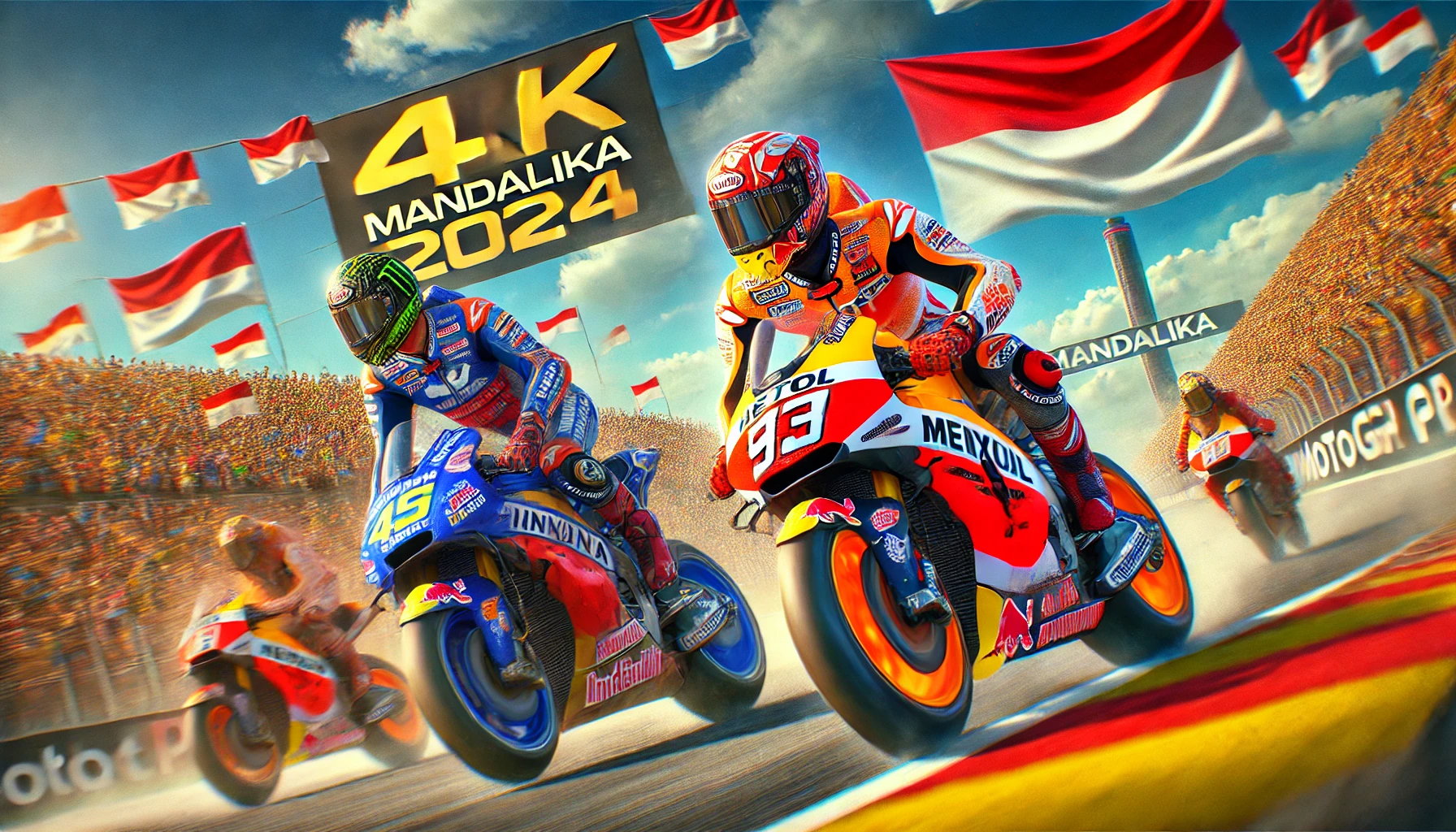 MotoGP Mandalika 2024: Marc Marquez dan Pembalap Indonesia Jadi Sorotan